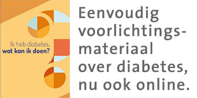 Eenvoudig voorlichtingsmateriaal over diabetes, nu ook online.